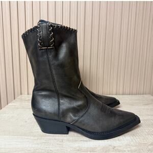 FRANCO SARTO Sarto Lance Western Booties Sz 7M Women's Shoes